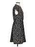 Maeve 100% Polyester Polka Dots Black Casual Dress Size M - photo 4