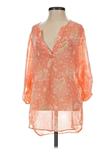 Collective Concepts 3/4 Sleeve Blouse (view 1)