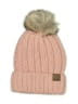 C.C Exclusives 100% Acrylic Pink Beanie One size - photo 1