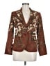 ETRO Floral Brown Wool Blazer Size EU (IT) 44 / US 8 - photo 1