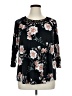 Daniel Rainn Black 3/4 Sleeve Blouse Size 1X - photo 1