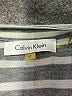 Calvin Klein Stripes Gray 3/4 Sleeve Blouse Size M - photo 7