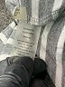 Calvin Klein Stripes Gray 3/4 Sleeve Blouse Size M - photo 8