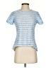 BCBGMAXAZRIA Blue Short Sleeve Top Size XXS - photo 1