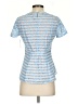 BCBGMAXAZRIA Blue Short Sleeve Top Size XXS - photo 2