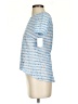 BCBGMAXAZRIA Blue Short Sleeve Top Size XXS - photo 5