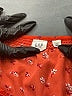 Gap 100% Polyester Orange 3/4 Sleeve Blouse Size M - photo 7