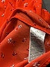 Gap 100% Polyester Orange 3/4 Sleeve Blouse Size M - photo 8