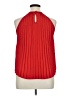 Unbranded 100% Polyester Red Sleeveless Blouse Size XL - photo 2