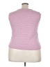 Wilde Pink Sleeveless T-Shirt Size 3X - photo 2