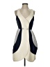 Thread Social Color Block Ivory Cocktail Dress Size 4 - photo 1