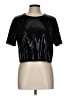 Express Black Short Sleeve Top Size L - photo 1