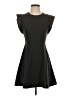 BCBGeneration Solid Black Casual Dress Size 4 - photo 1