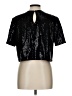 Express Black Short Sleeve Top Size L - photo 2