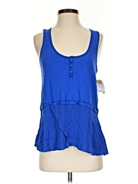 Little Yellow Button Tank Top