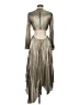 A.L.C. Metallic Silver Cocktail Dress Size 6 - photo 2