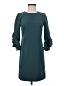 Milly Solid Teal Cocktail Dress Size 0 - photo 1