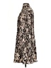 Tart 100% Polyester Animal Print Brown Casual Dress Size S - photo 5
