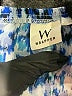 Wrapper 100% Viscose Paisley Blue Casual Dress Size 6 (estimated) - photo 7