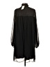 H&M 100% Polyester Black Casual Dress Size S - photo 2