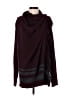 CAbi 100% Cotton Burgundy Poncho Size M - photo 1