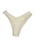 Assorted Brands Solid Ivory Swimsuit Bottoms Size M - photo 2