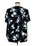 Torrid Black Short Sleeve Blouse Size 1X Plus (1) - photo 2