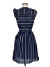 Monteau Stripes Blue Casual Dress Size M - photo 2