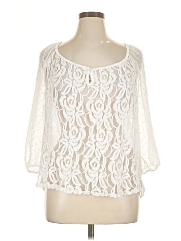 New Directions 3/4 Sleeve Blouse (view 1)