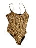 Unbranded Animal Print Gold One Piece Swimsuit Size XXL - photo 1