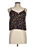 I Love H81 100% Viscose Black Sleeveless Top Size M - photo 1