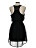 Eyeshadow 100% Polyester Solid Black Cocktail Dress Size L - photo 2