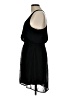 Eyeshadow 100% Polyester Solid Black Cocktail Dress Size L - photo 5
