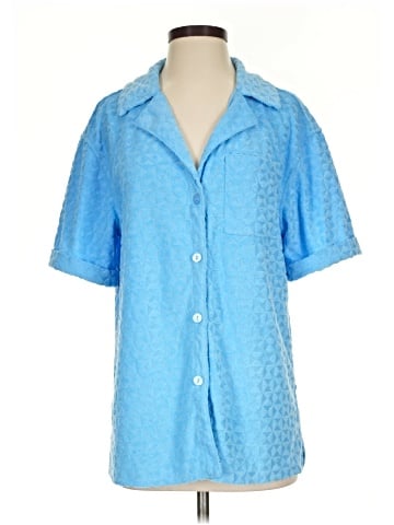 7 For All Mankind Short Sleeve Blouse (view 1)