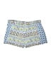 Carole Hochman Print Blue Shorts Size S - photo 2