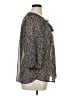 MASON & BELLE 100% Polyester Silver 3/4 Sleeve Blouse Size 1X - photo 4