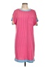 Unbranded Color Block Pink Casual Dress Size L - photo 1