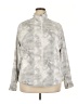 Active by Old Navy 100% Polyester Tie-dye Gray Track Jacket Size 2X - photo 1