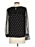 rsvp by TALBOTS Black Long Sleeve Blouse Size S - photo 2