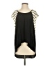 Mason Black Sleeveless Blouse Size S - photo 1
