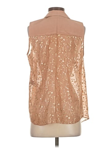 Elizabeth and James Sleeveless Silk Top (view 2)