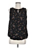 Peace & Pearls Black Sleeveless Blouse Size M - photo 1