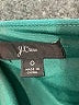 J.Crew 100% Polyester Solid Teal Jumpsuit Size 0 - photo 4