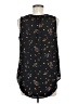 Peace & Pearls Black Sleeveless Blouse Size M - photo 2