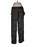 Tolani Print Black Casual Pants Size L - photo 1