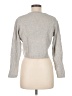 Babaton Metallic Gray Pullover Sweater Size M - photo 2