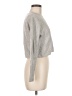 Babaton Metallic Gray Pullover Sweater Size M - photo 4