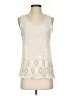Johnny Was 100% Rayon Ivory Sleeveless Blouse Size XS - photo 1
