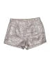 Dylan & Rose Metallic Silver Shorts Size 4 - photo 1