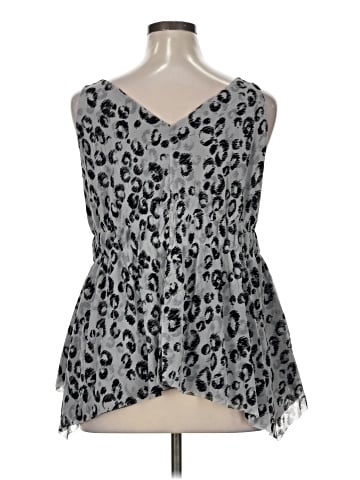 MICHAEL Michael Kors Sleeveless Blouse (view 2)